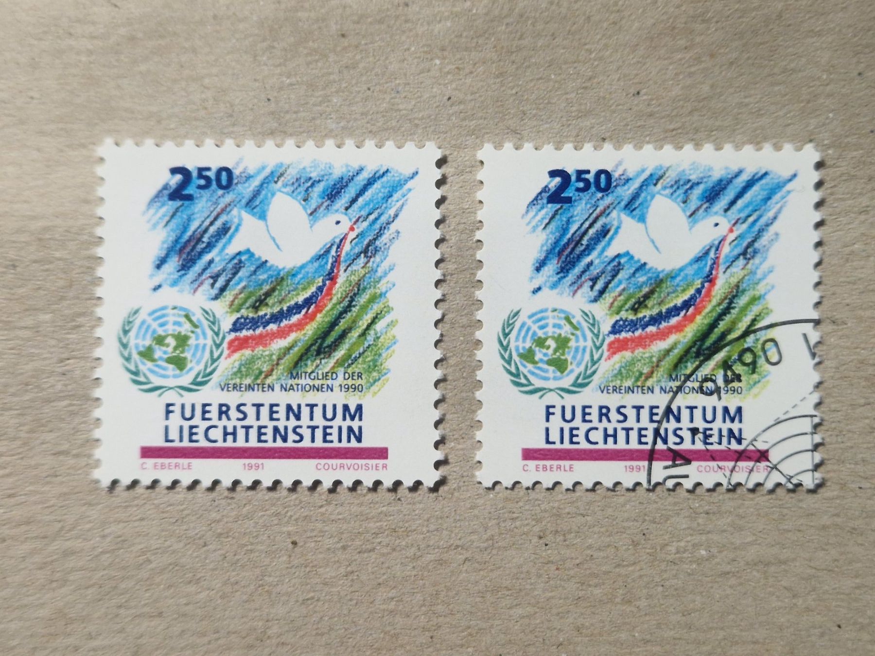 Tutti i francobolli: FL  957  postfrisch"" + gestempelt – Usato da Bouveret venduto da hckoala