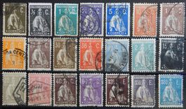 Portugal ex. Kat. 204-292 gest. 1912/20