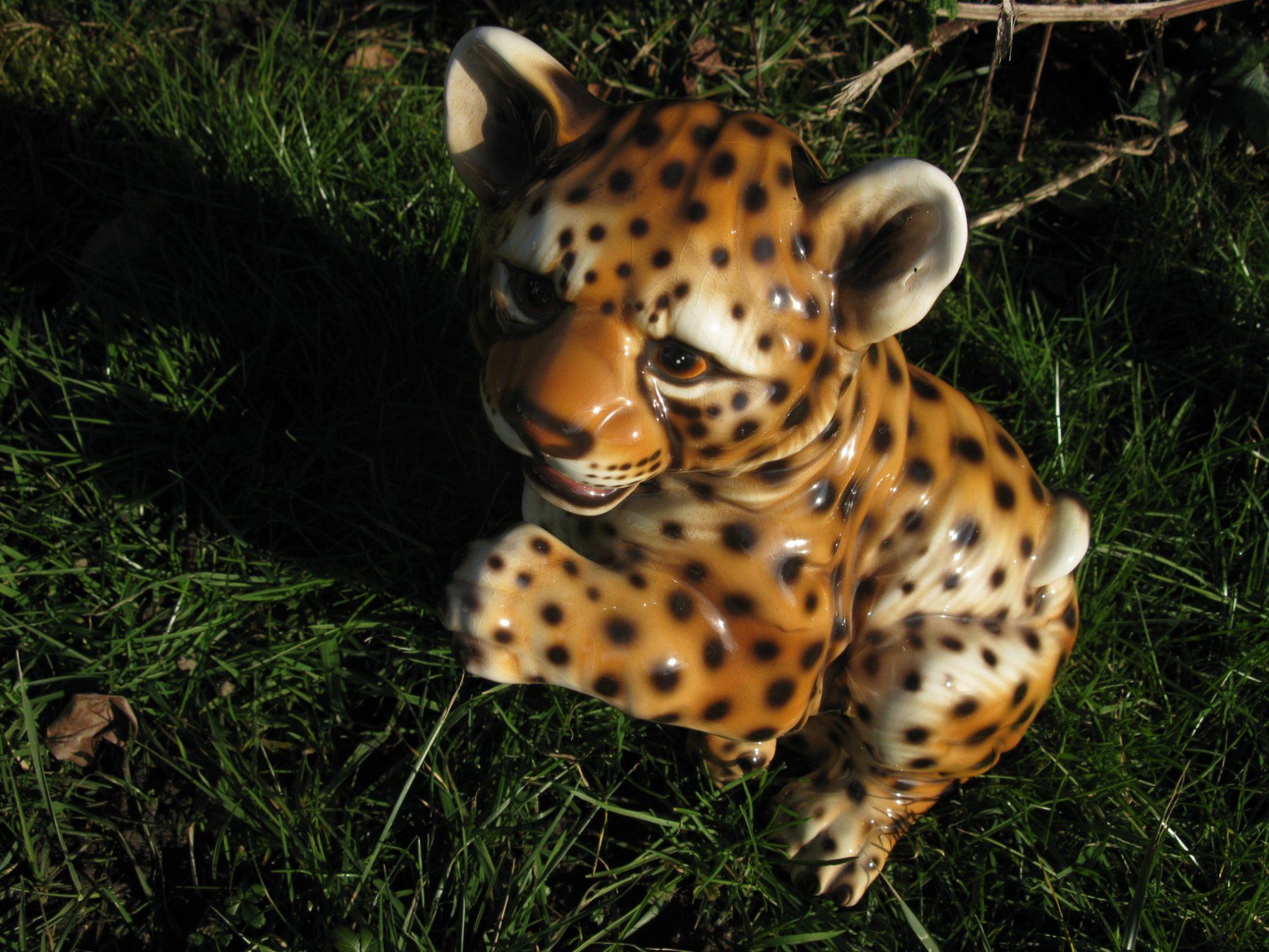 Figuren: Tiger Baby Keramik – Gebraucht aus Altstätten von antikundart 3