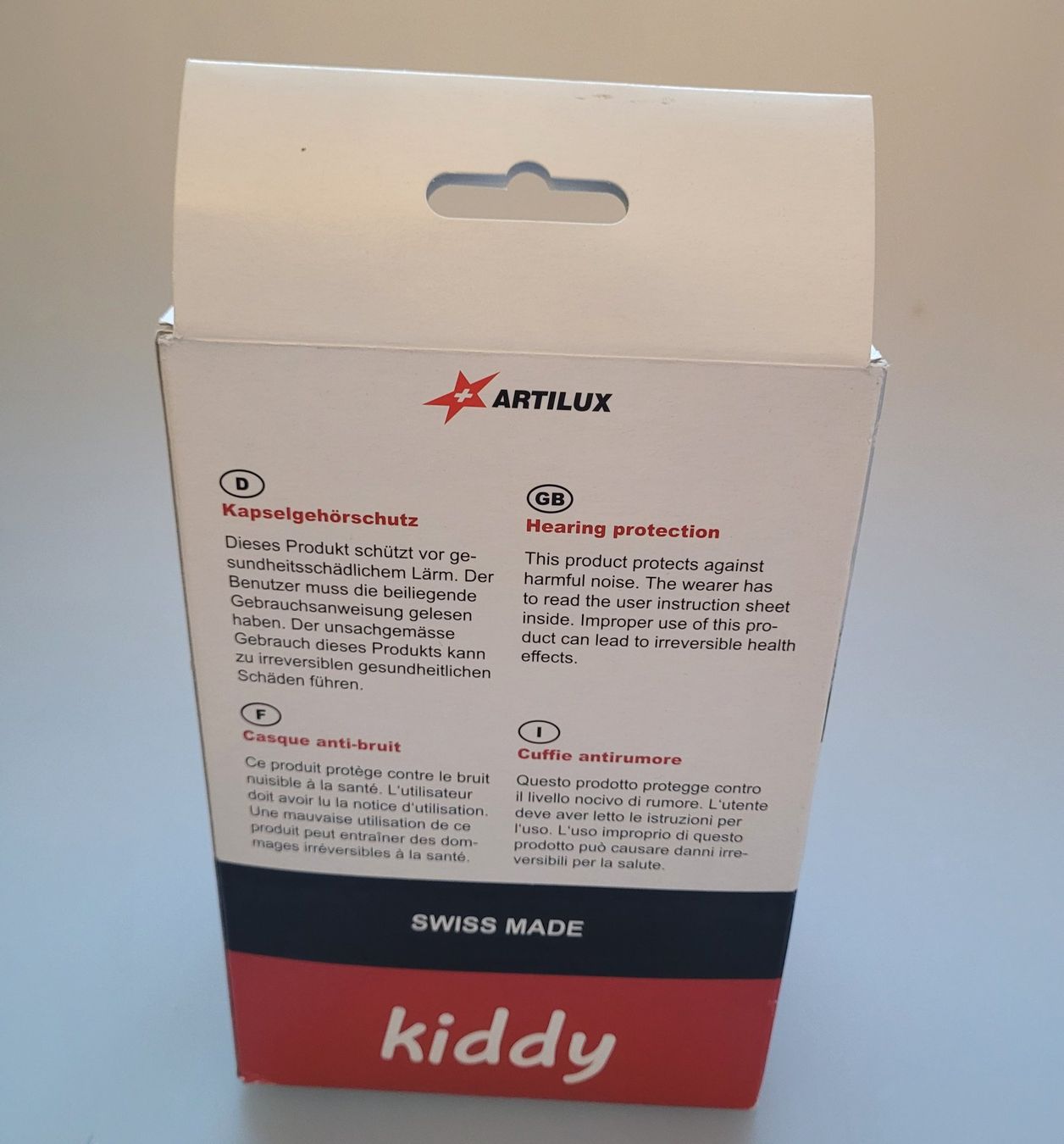 Kostüme: Gehörschutz  Orange Kiddy – Neu und originalverpackt aus Oberuzwil von aseinkaufswelt 3