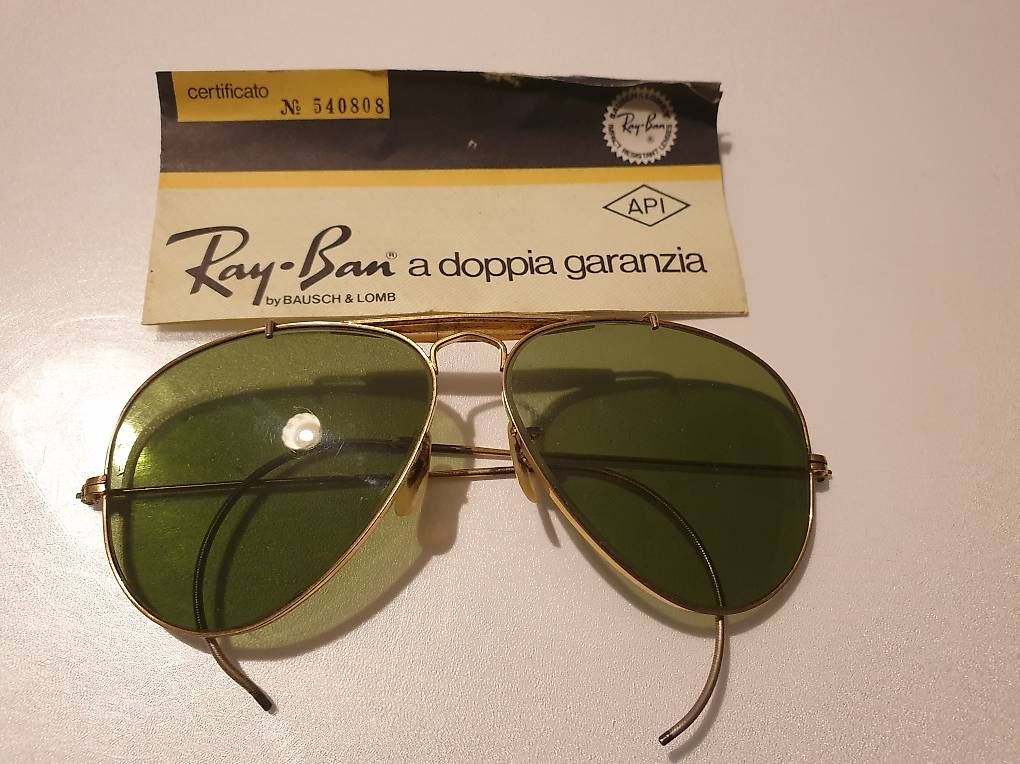 Occhiali & Lenti: Occhiali Ray Ban originali Bausch & Lomb – Usato da Roveredo GR venduto da drifter88 2