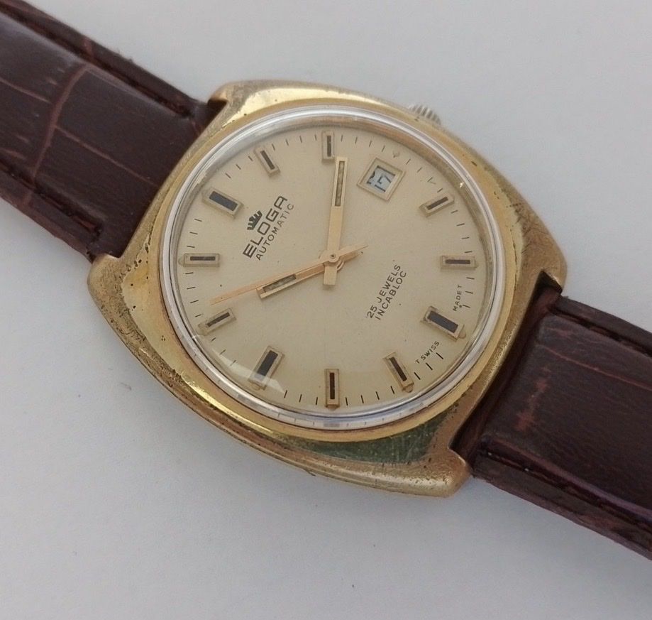 Orologi: Vintage Eloga Automatic Kaliber 2472 – Usato da Untersiggenthal venduto da TimeandShine 3