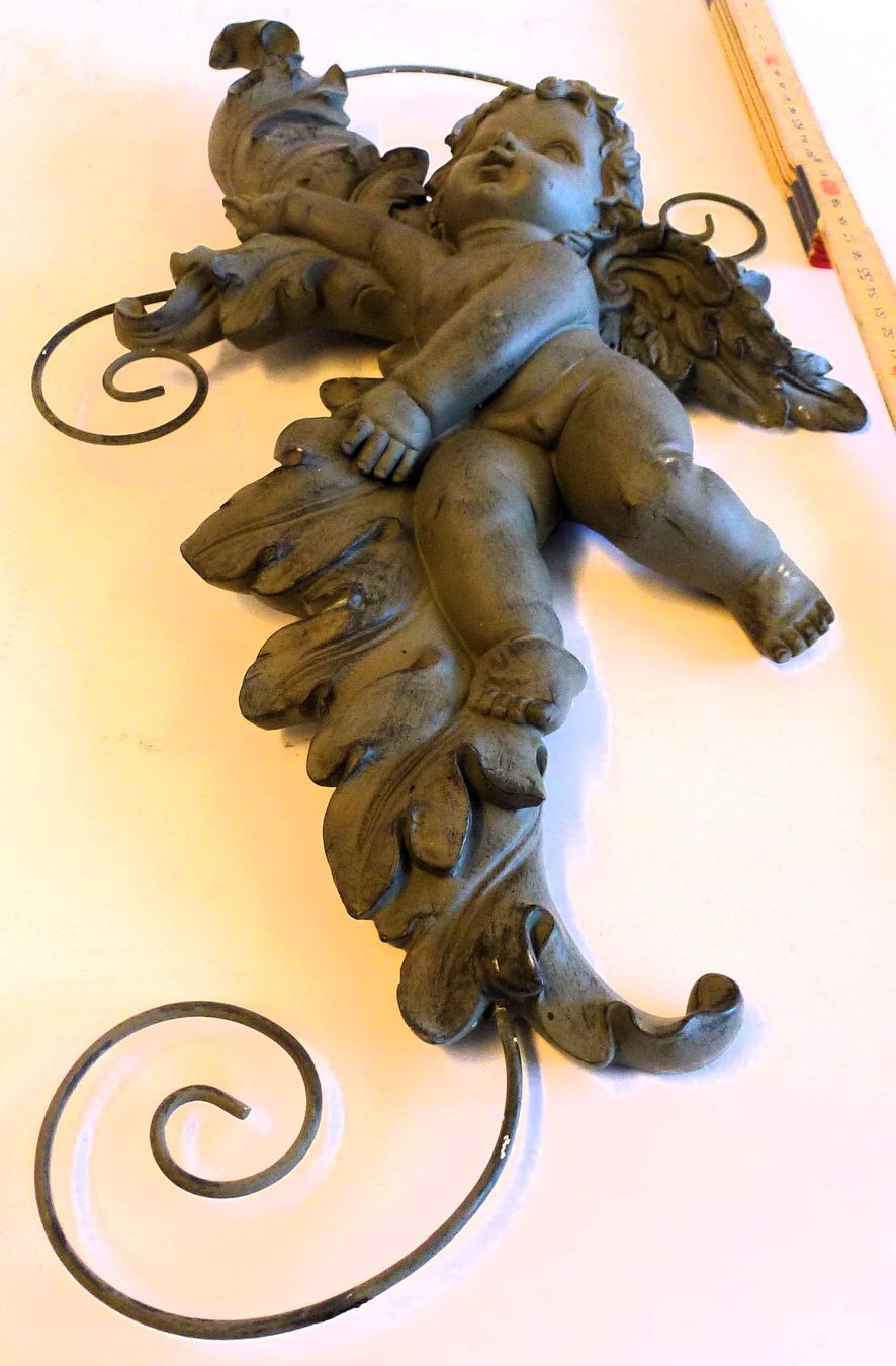 Sculture & Statue: Engel-Grau (mit Verzierung) – Usato da Murgenthal venduto da B.StM 1