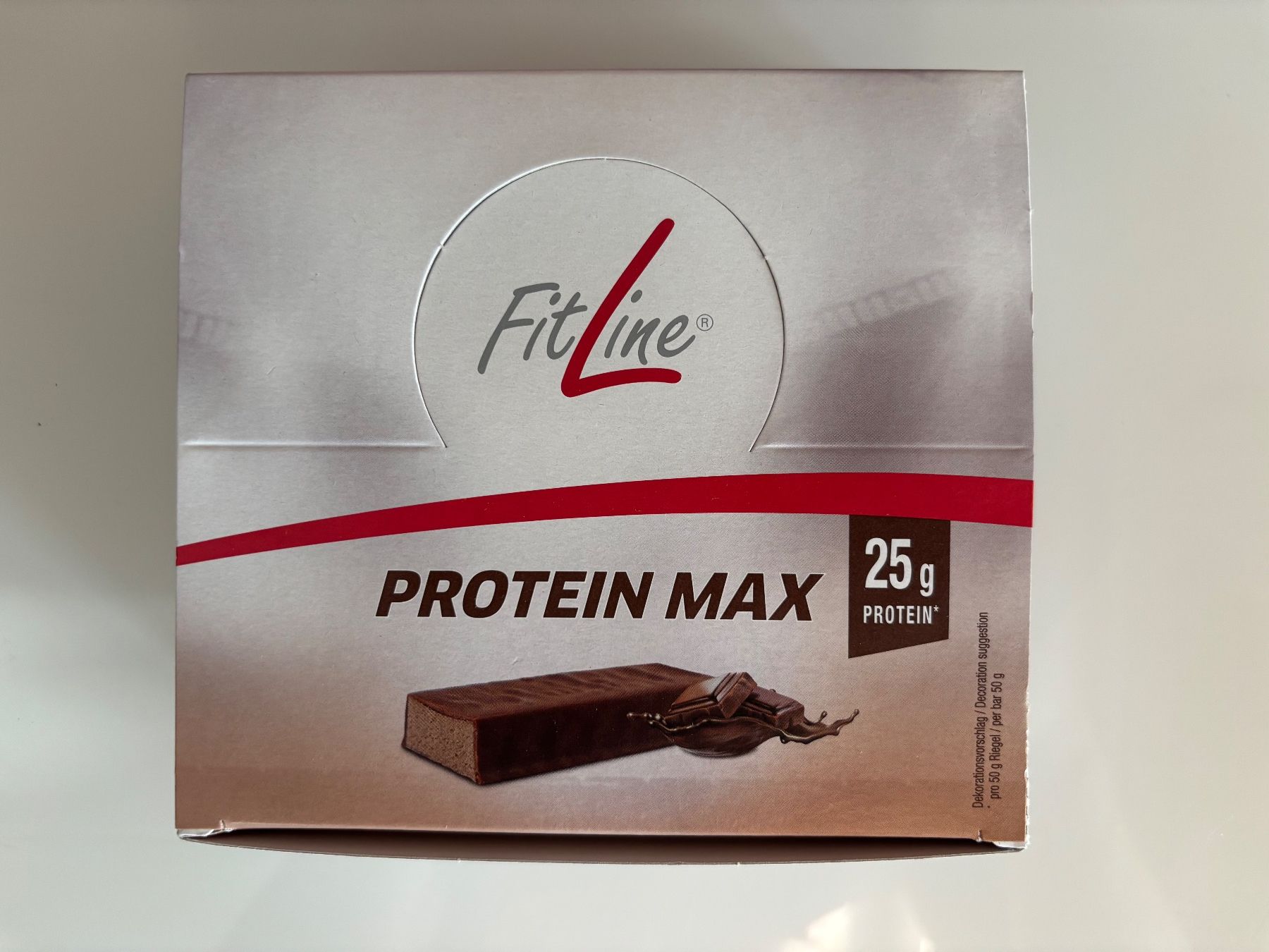 Fitline Lebensmittel & Spezialitäten: FitLine Protein Max Riegel Schokolade – Gebraucht aus Wangen SZ von Cabrio19