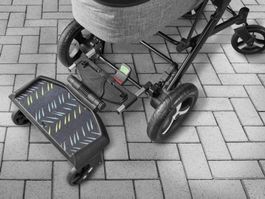 Kinderwagen-Mitfahrbrett mit Anti-Rutsch-Profil LUPILU/LIDL