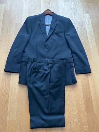 Calvin Klein Anzug - schwarz - 100% Wolle