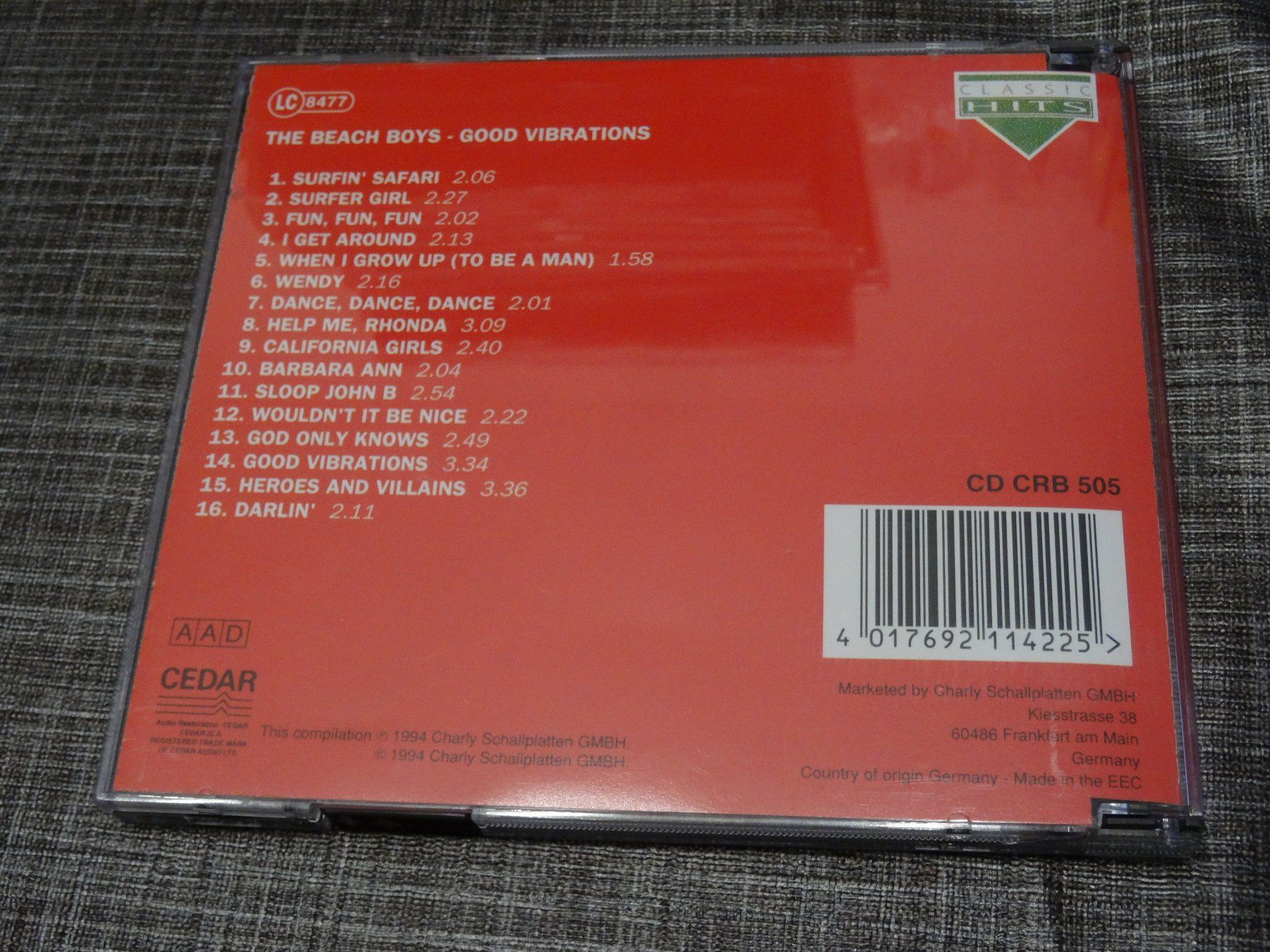 CD: Beach Boys - Good Vibrations CD – Usato da Olten venduto da Disc-Ausverkauf 1