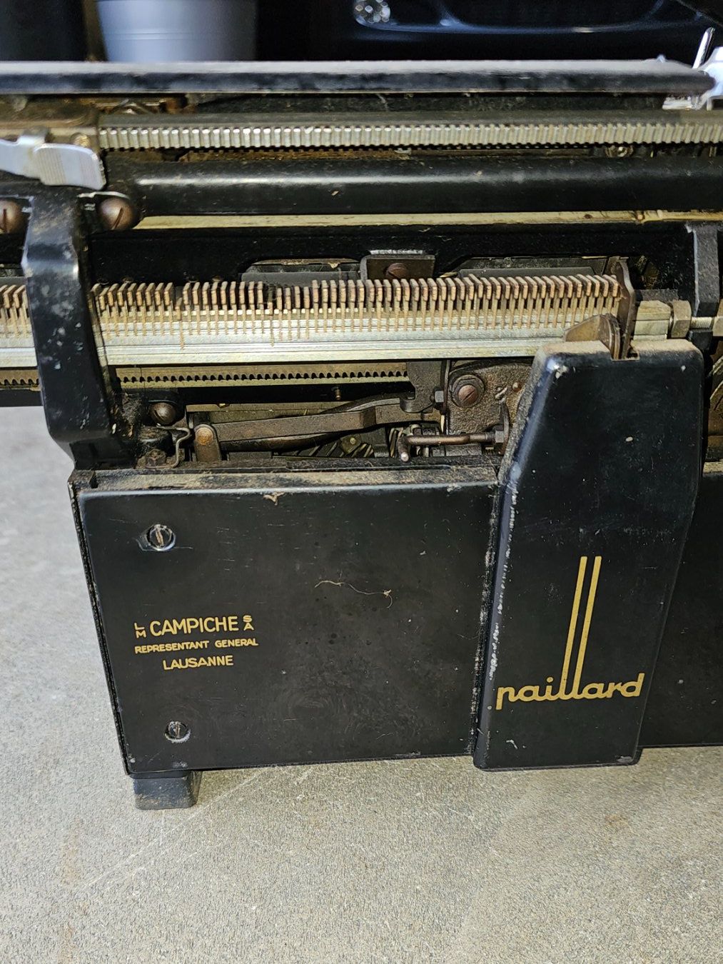 Macchine da scrivere: Vintage Schreibmaschine HERMES – Usato da Diessenhofen venduto da Osio 5