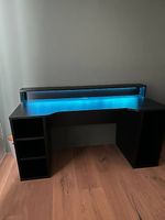 GAMING-TISCH 160/72/91 cm Schwarz (neu)