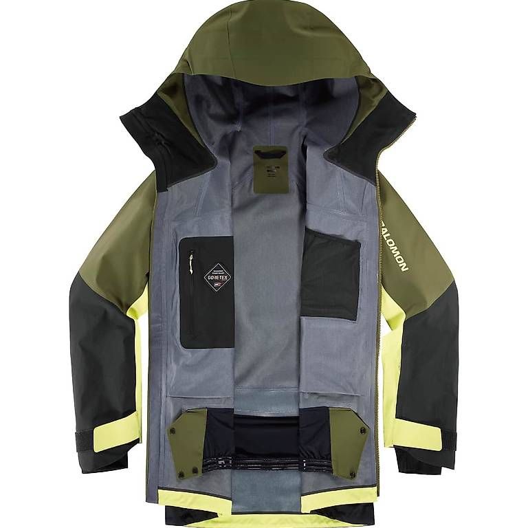 Giacche: NEU GoreTex freeride anzug Salomon – Usato da Laax GR venduto da mbernasocchi 3