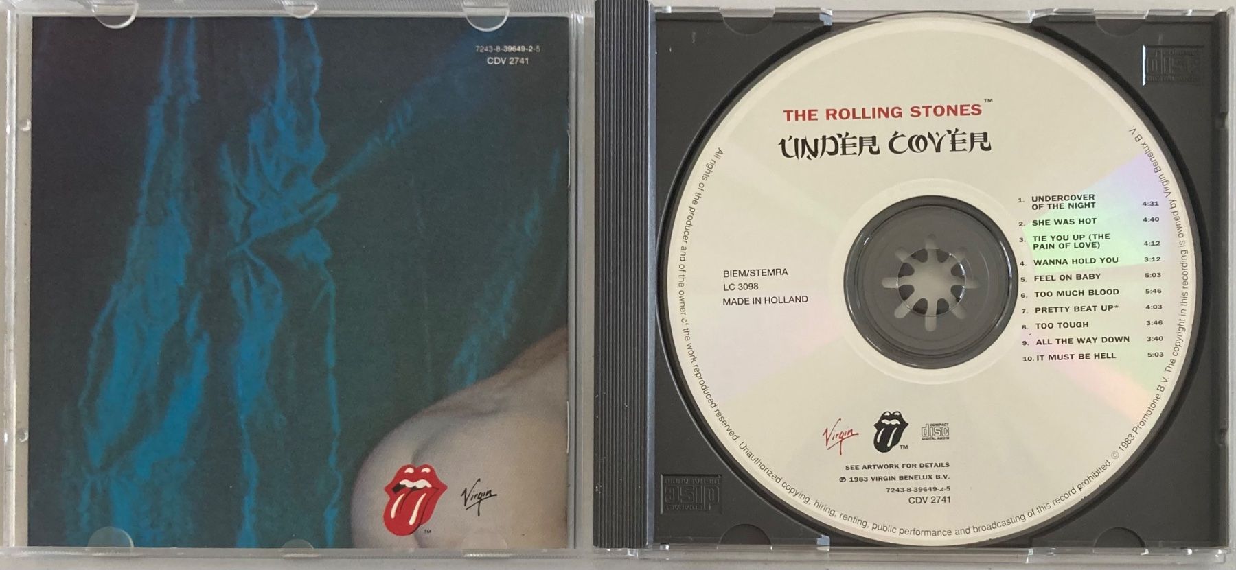 CDs: THE ROLLING STONES - UNDERCOVER – Gebraucht aus Poliez-Pittet von Newtown-Records 2