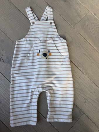  LCW Baby Latzhose Bär, gestreift