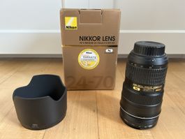 Nikon AF-S Nikkor 24-70mm f/2.8G ED N Objektiv Vollformat