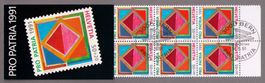 1991_B231_ PRO PATRIA-Markenheft 3 !_ BERN ET !