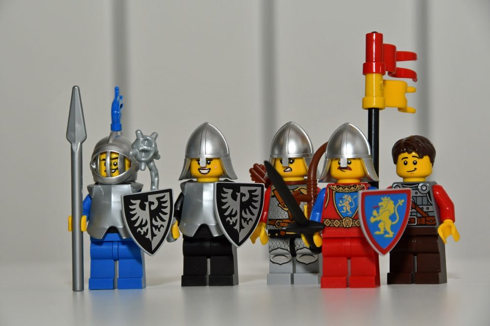 Lego Figuren Ritter Castle Kingdoms (Neu (gemäss Beschreibung)) in ...