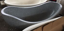 Badewanne freistehende Terrazzo Stein Bad Wanne Becken Basin