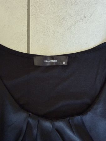 Hallhuber Damen Top schwarz Groesse M Zustand neuwertig