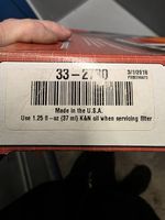 K&N Luftfilter Fiat Punto GT