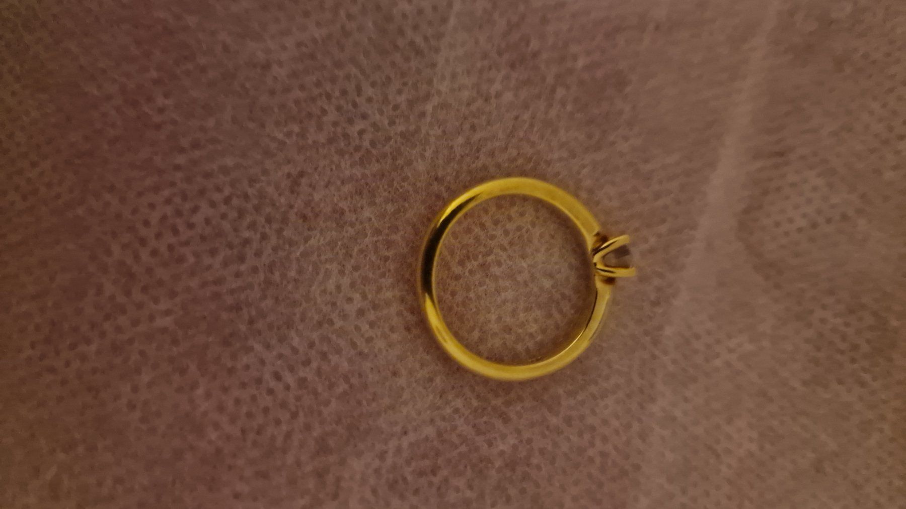 Bagues: Ring gold mit diamante – D'occasion à duedingen par becorate 1