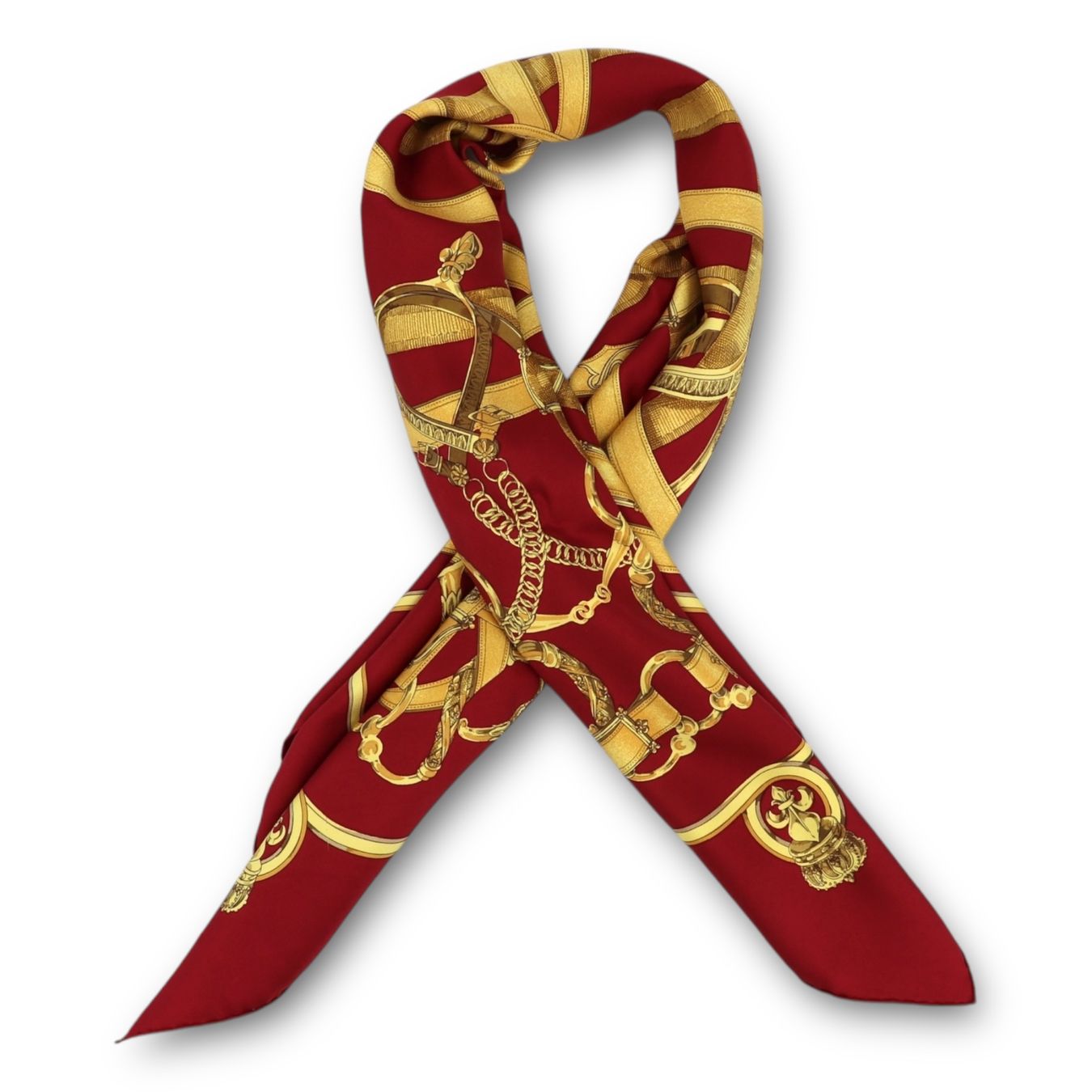 Hermès Foulards, Tücher & Schals: Hermès Carré "Cavalcadour" – Gebraucht aus Binningen von Designerlabels 4