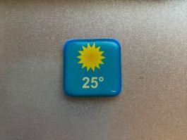Magnet aimant 25° soleil été