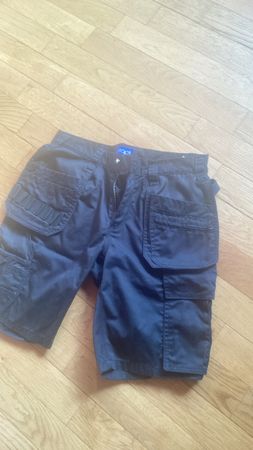 Short de travail bleu marine marque FQCS occasion