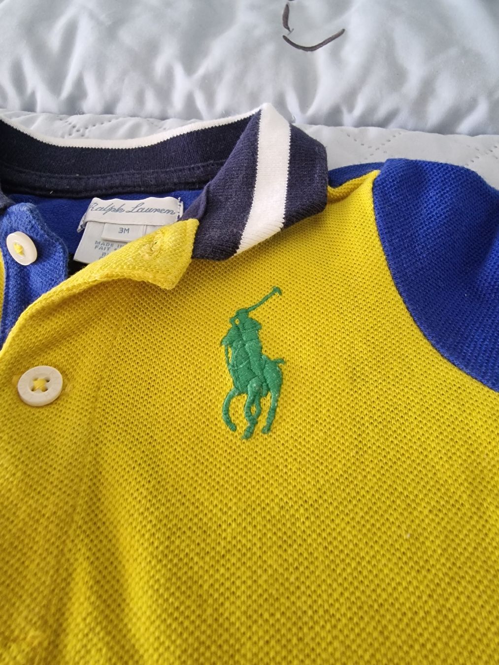 Ralph Lauren Strampler: Combinaison Ralph Lauren bébé - Taille 3 mois - Été – Gebraucht aus Vétroz von elo_7srz 1