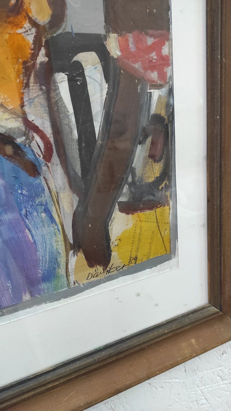 Gemälde: DÄNIKER - Gemälde Acryl 50.- anstelle 1200.- – Gebraucht aus Baar von Cooltango 2