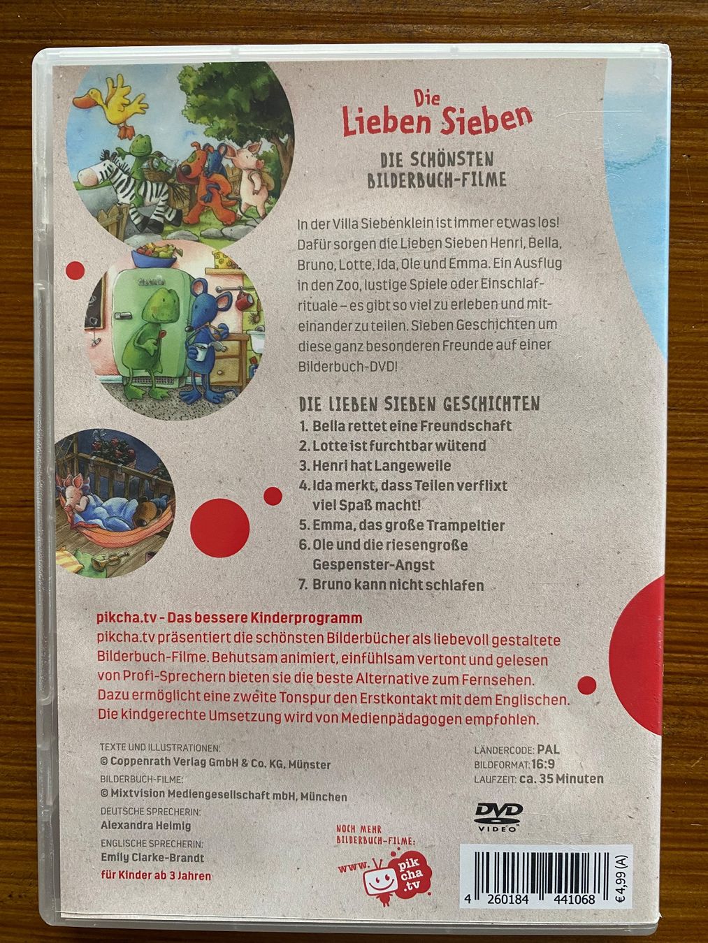 Tutti i DVDs: Die Lieben Sieben -  Kinder DVD – Usato da Urdorf venduto da Bets4 1