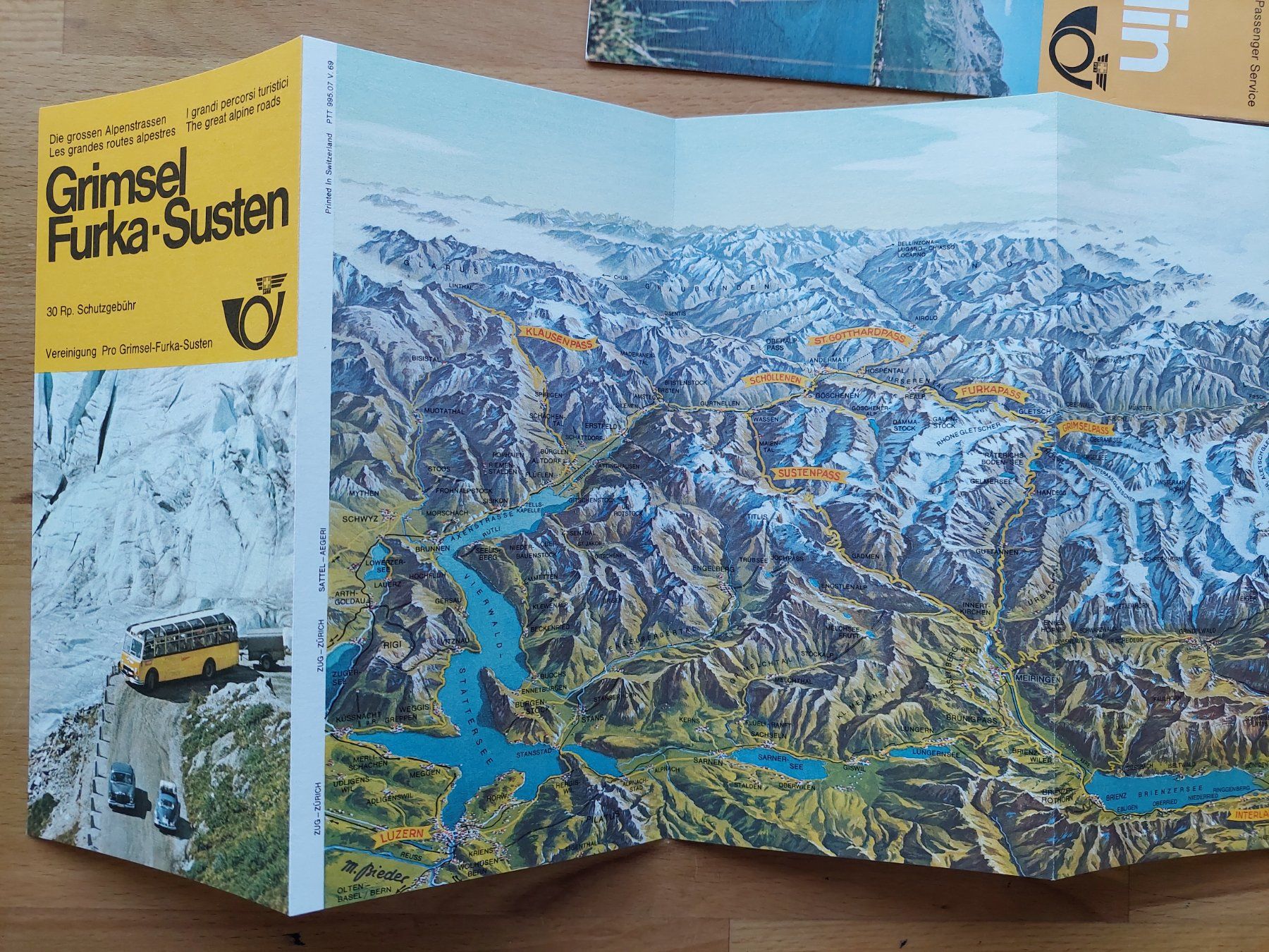 Dokumente: Sammlung Prospekte Postauto Schweiz – Gebraucht aus Obfelden von Foto_Bild_Kunst_Buch 5