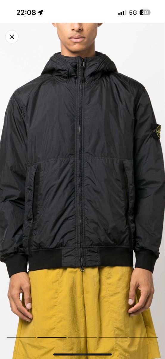 Stone Island Jacken: Stone Island Compass-patch zip-up jacket – Gebraucht aus Bern von Bern198810 7