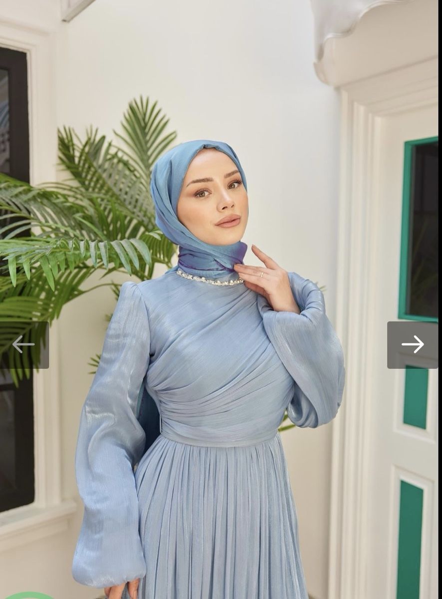 Vestiti: Wunderschönes, langes, hellblaues Kleid - Grösse 40 /L! – Usato da Winterthur venduto da ebos1 1