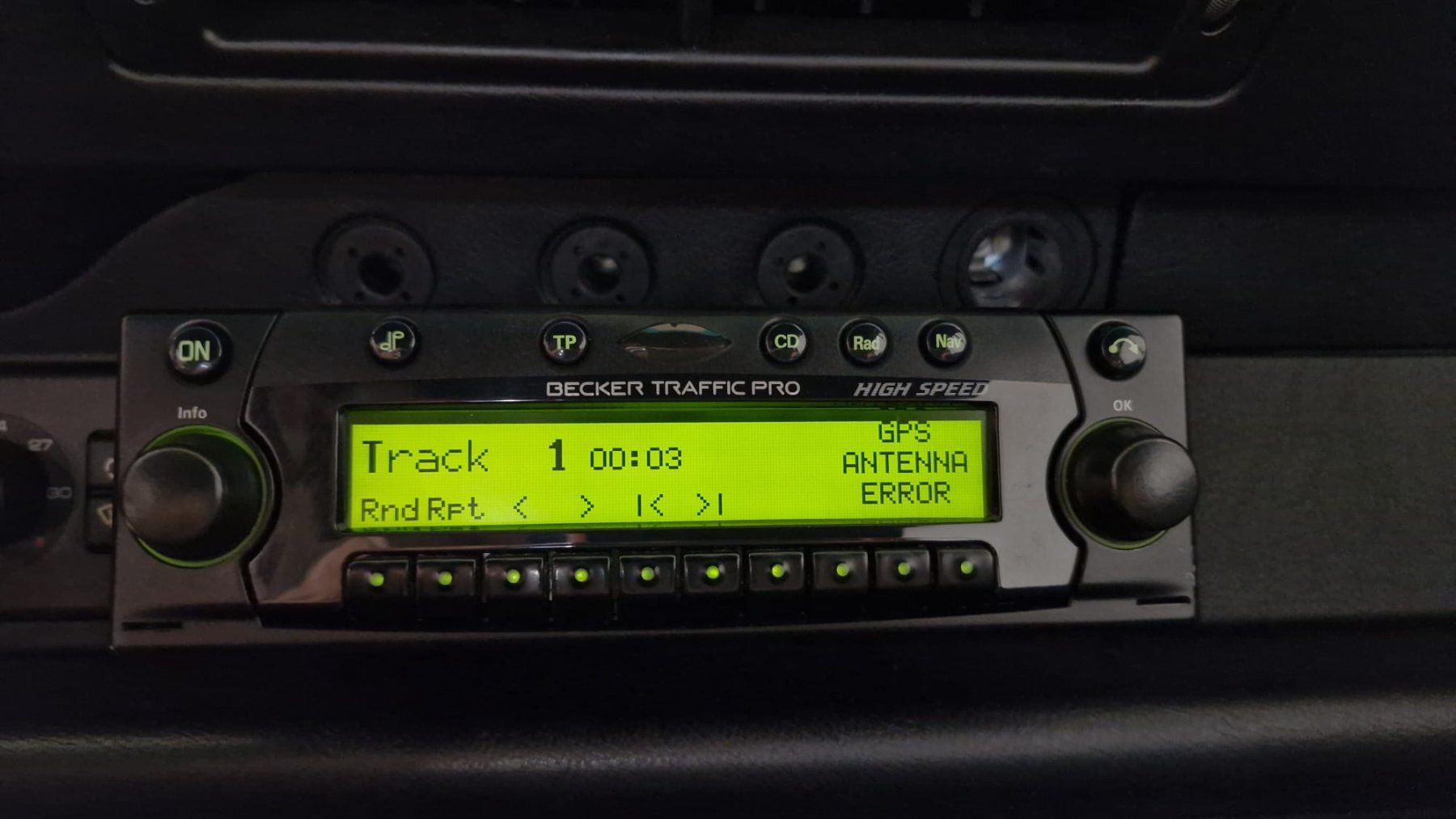Tutti pezzi di ricambio auto: Autoradio Becker Traffic Pro High Speed, CD – Usato da Rothenburg venduto da Autoliterature