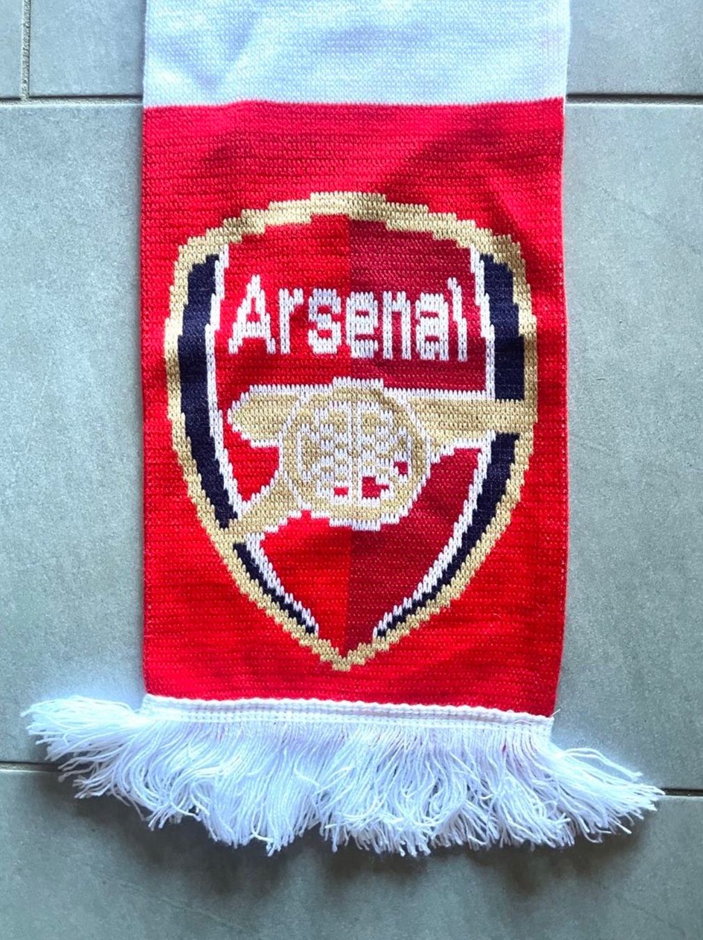 Arsenal Foulard & Sciarpe: Original Arsenal Fanschal gestrickt – Nuovo (secondo la descrizione) da Vogelsang AG venduto da villa9