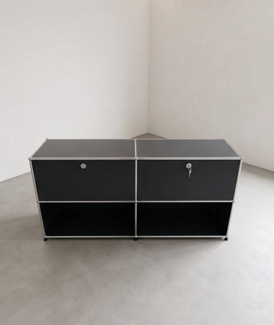 USM Cassettiere: USM Haller Sideboard, anthrazitgrau, abschliessbar – Usato da Möhlin venduto da Pas_kye3 2