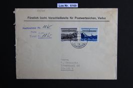 FL Brief sauber gestempelt 1947                     Los 6169