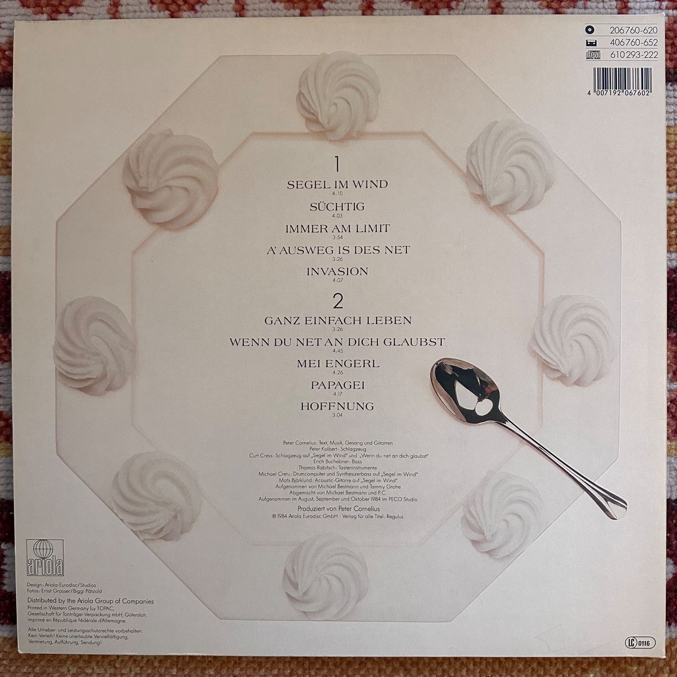 Schallplatten: LP - Peter Cornelius – Süchtig – Gebraucht aus Breganzona von Onairda75 1