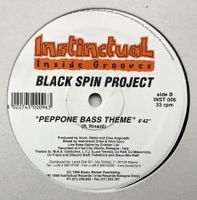 Black Spin Project “Peppone Bass Theme”  - Vinyl