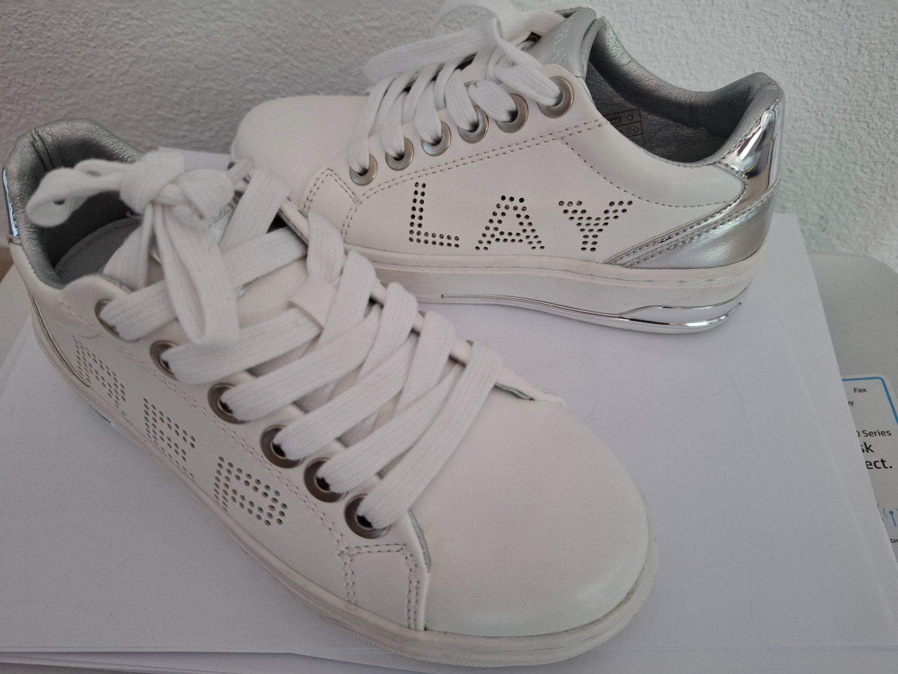 Replay Scarpe per ragazze: Replay, Sneaker, weiß, Gr. 31, neu – Nuovo (secondo la descrizione) da Dornach venduto da shoe-lina 2