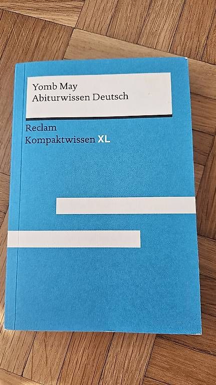 Libri: Yomb May: Abiturwissen Deutsch – Usato da Zürich venduto da lau_6b9m