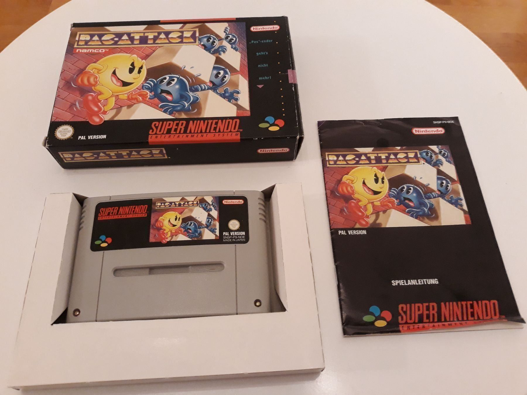 Giochi: Pac Attack Super Nintendo SNES OVP – Usato da Aarau venduto da Kaesekuchen2000