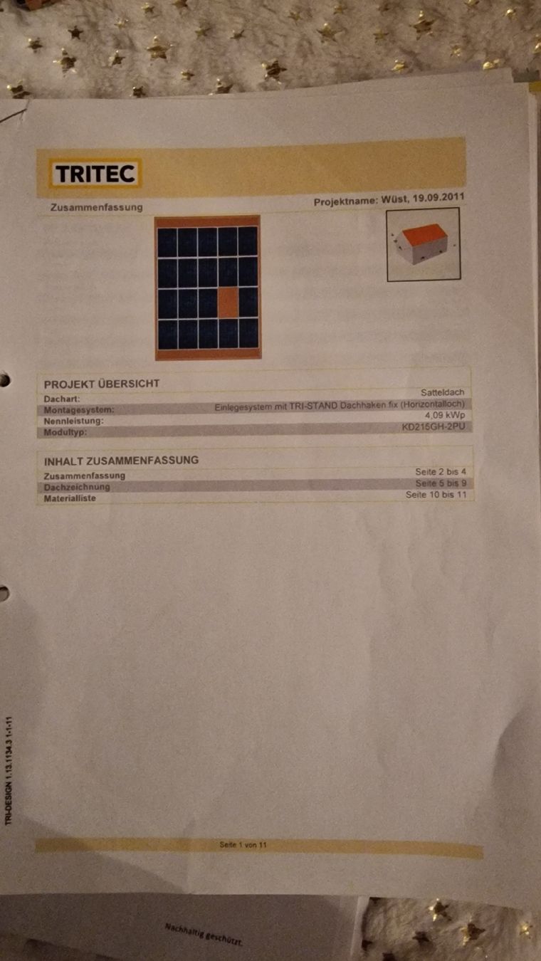 Dispositivi a energia solare: PVA Anlage 4 KWp – Usato da Thalheim AG venduto da Mwust 9