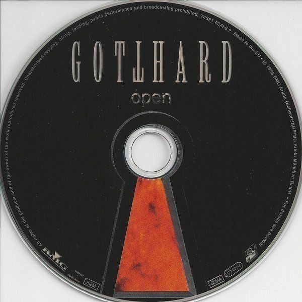 CD: GOTTHARD - OPEN - inc. "Free and Alive", "Vision", "You", – Usato da Unterbäch venduto da kolbar 2