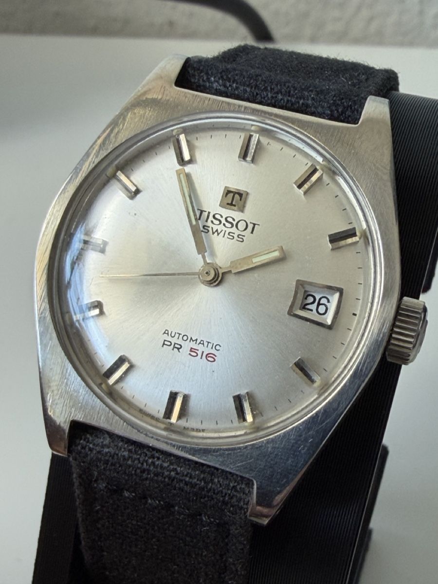 Tissot Orologi: Vintage Tissot PR 516 Automatic - Serviced  – Usato da Zürich venduto da Rocola26