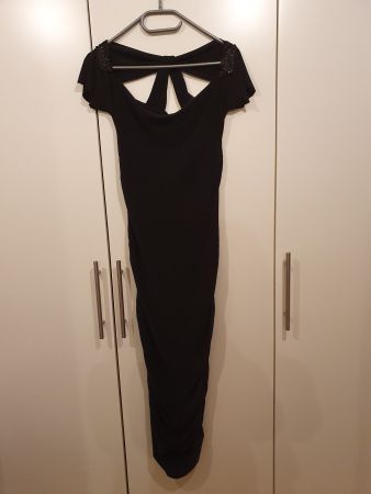 Schwarzes langes Abendkleid / Ballkleid Morgan Gr. XS