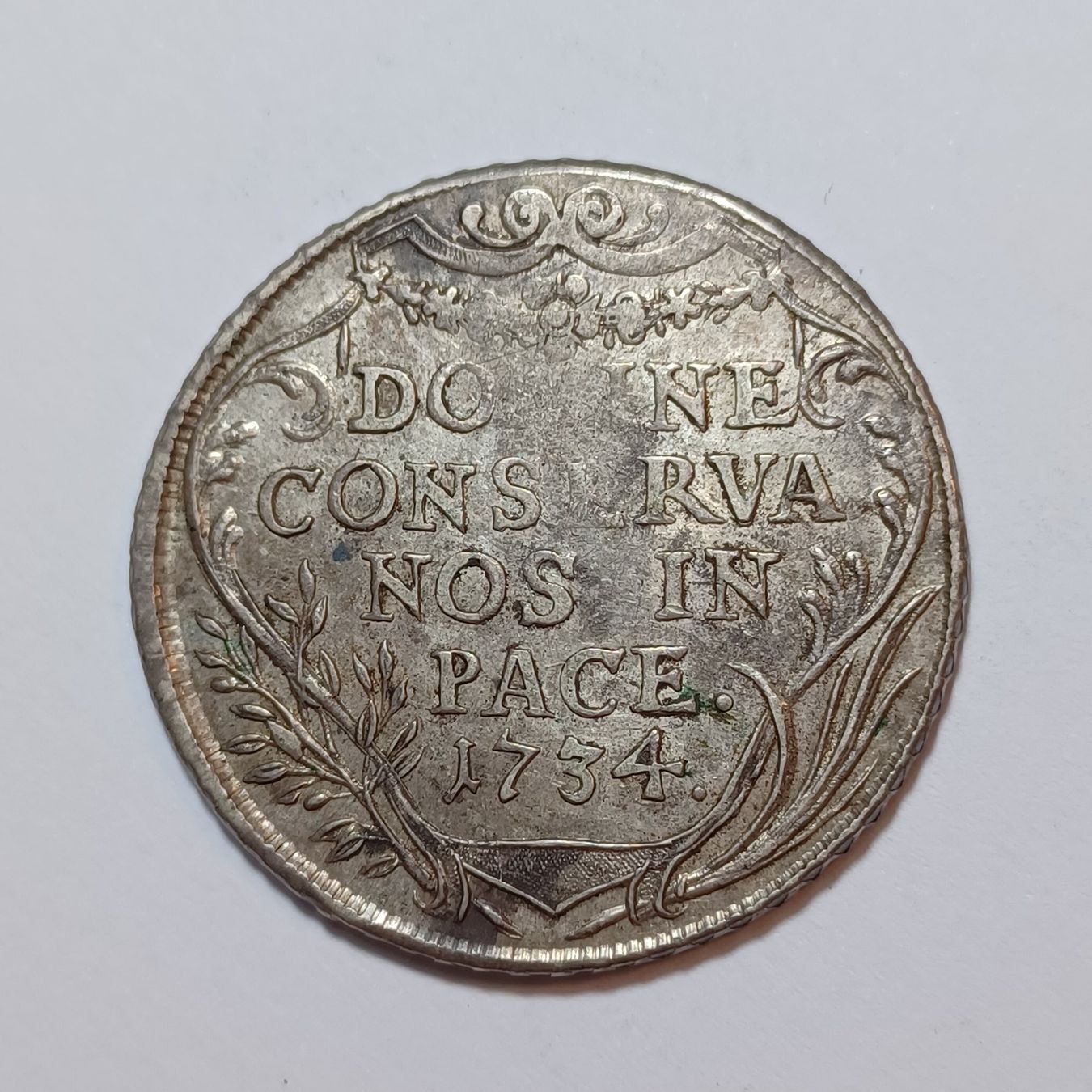 Tutti le monete: 1/2 Taler 1734 Zürich – Usato da Pfäffikon ZH venduto da Schweizer_Muenzen