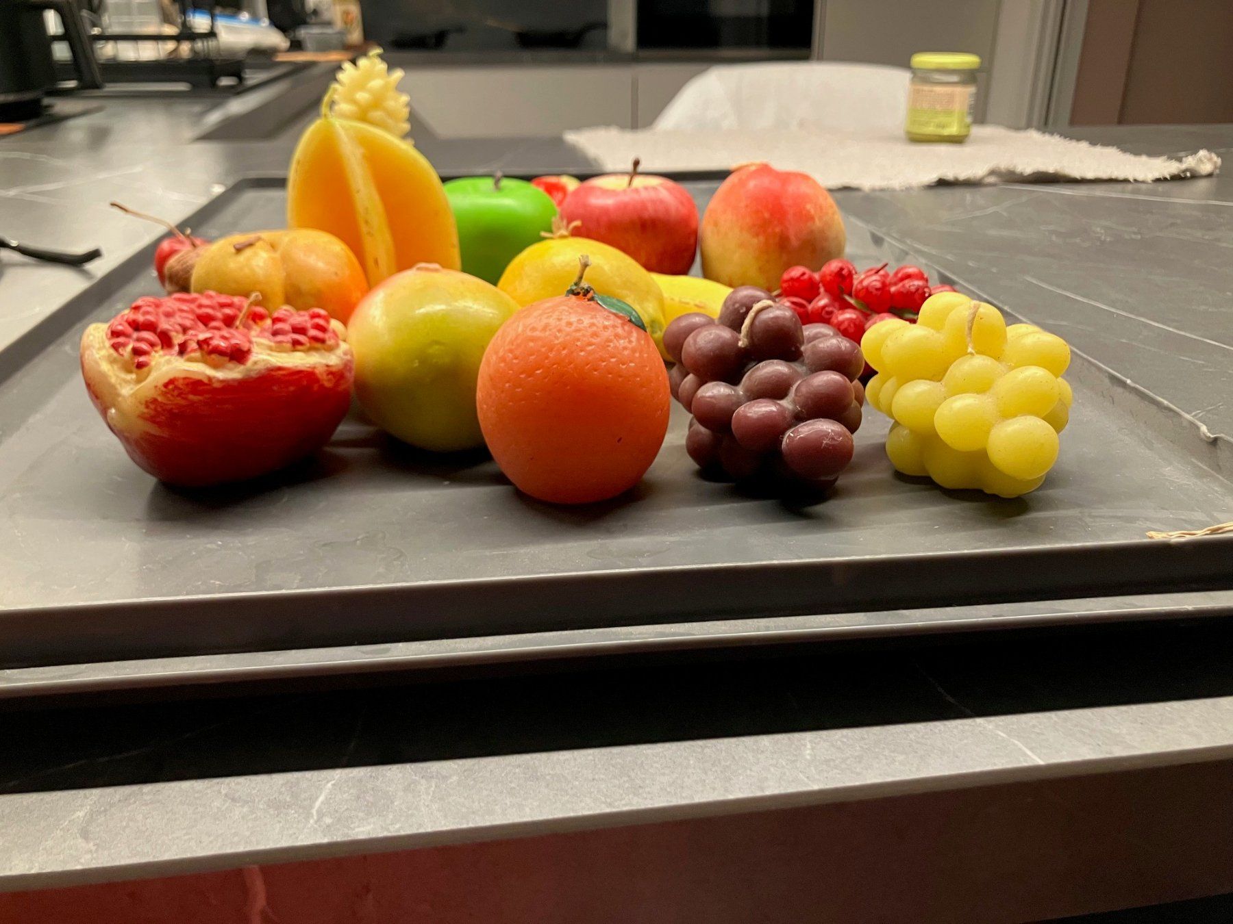 Kerzen: Set candele a forma di frutta – Gebraucht aus Origlio von Zeto.81 1