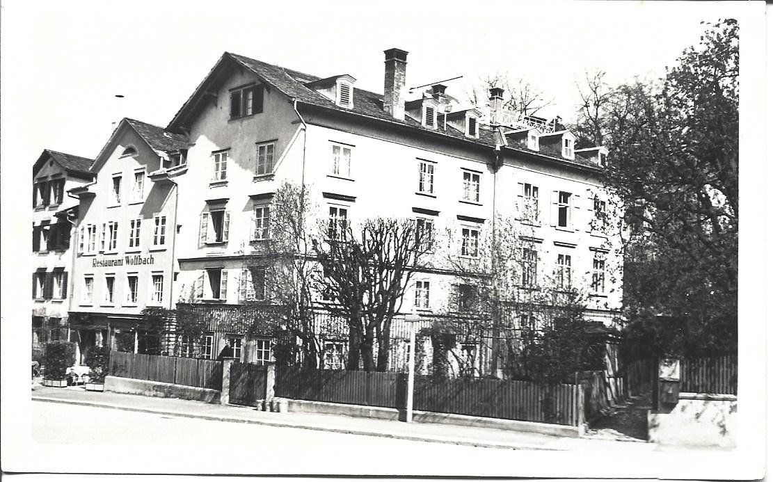 Ansichtskarten: AK Zürich Rest. Wolfbach – Gebraucht aus Appenzell von mai25