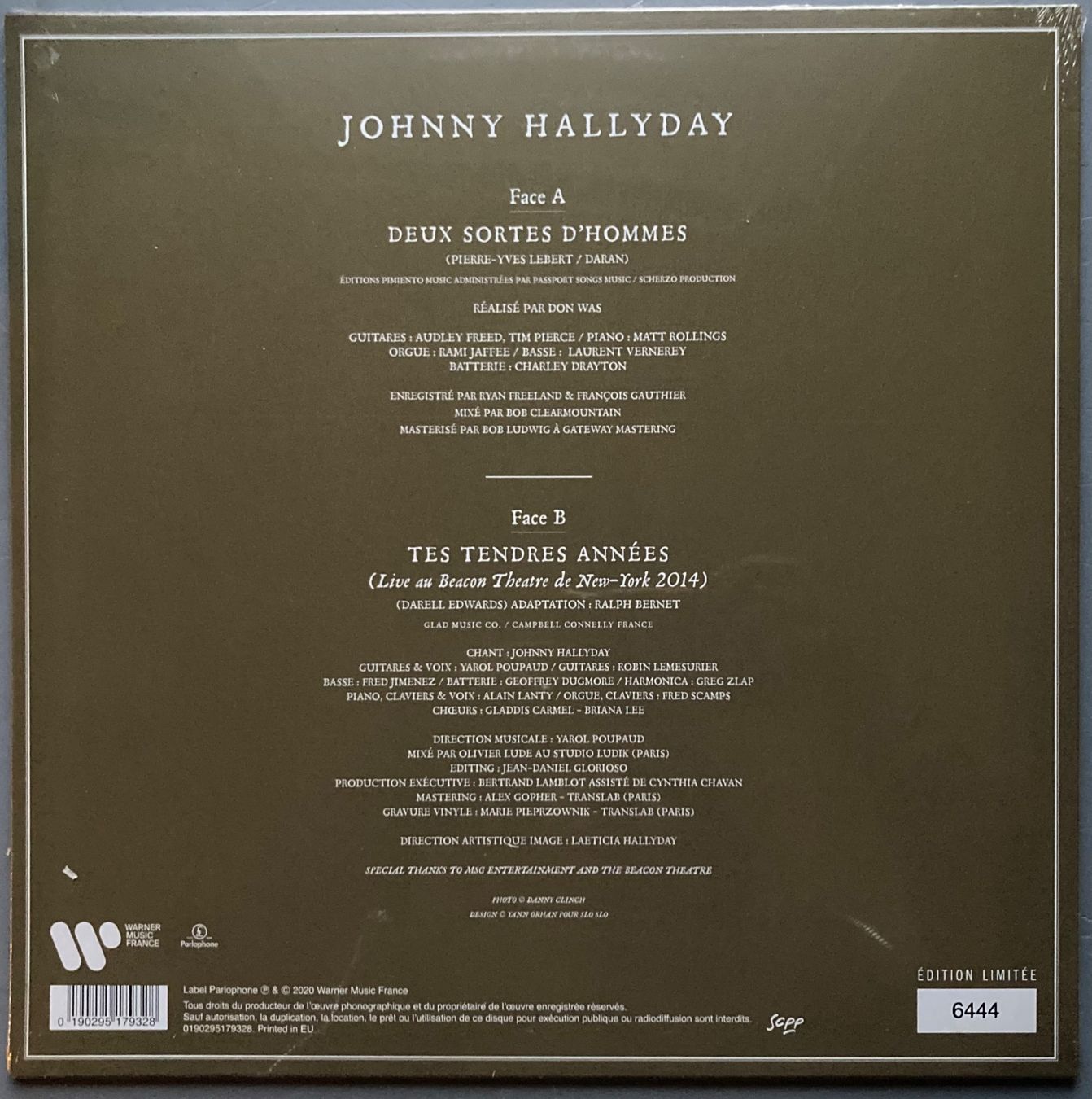 Dischi in vinile: JOHNNY HALLYDAY - DEUX SORTES D'HOMMES – Nuovo e nell'imballaggio originale da Poliez-Pittet venduto da Newtown-Records 1