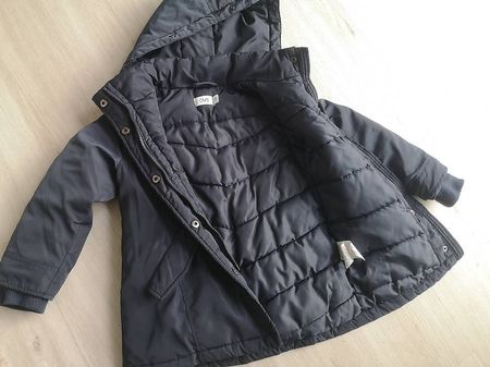 Winterjacke marineblau Mädchen 104 - 110 von OVS